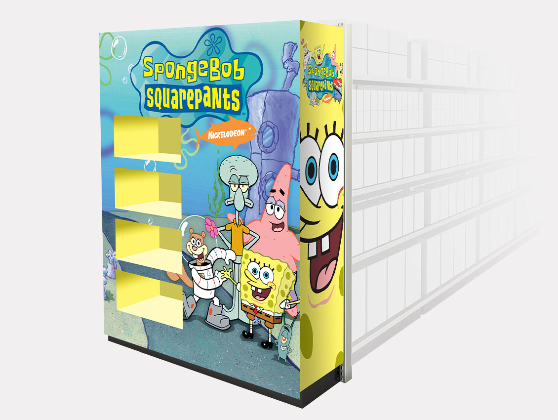 Spongebob End Cap POP