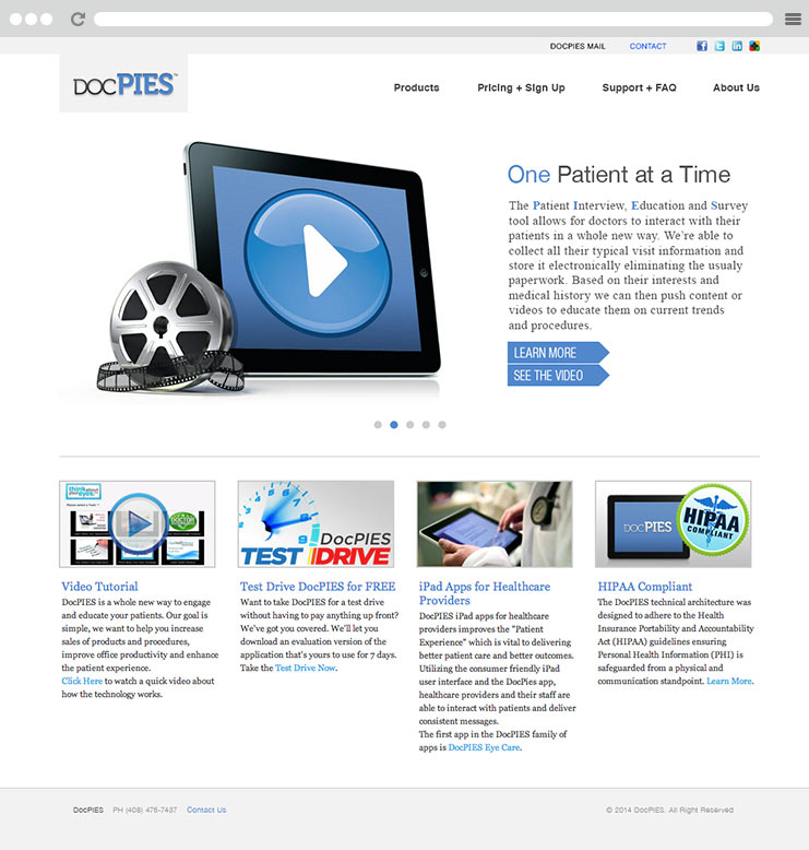 DocPIES Website