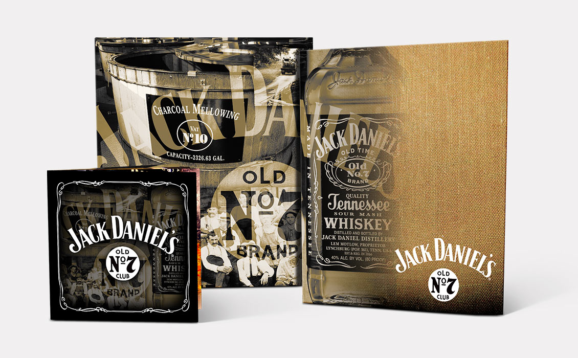 Jack Daniel's Old No 7 Club Print Collateral