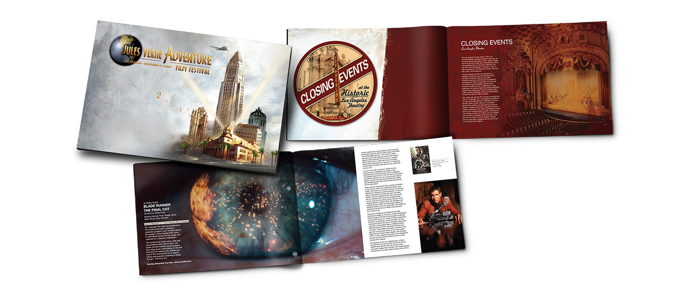 Jules Verne Adventure Film Fesitval Brochure