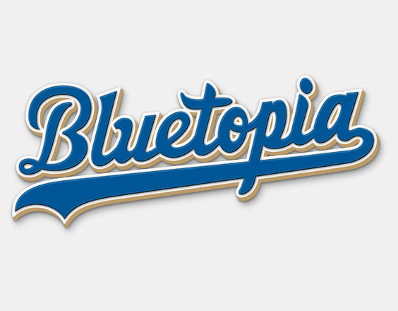 los angeles dodgers logo font