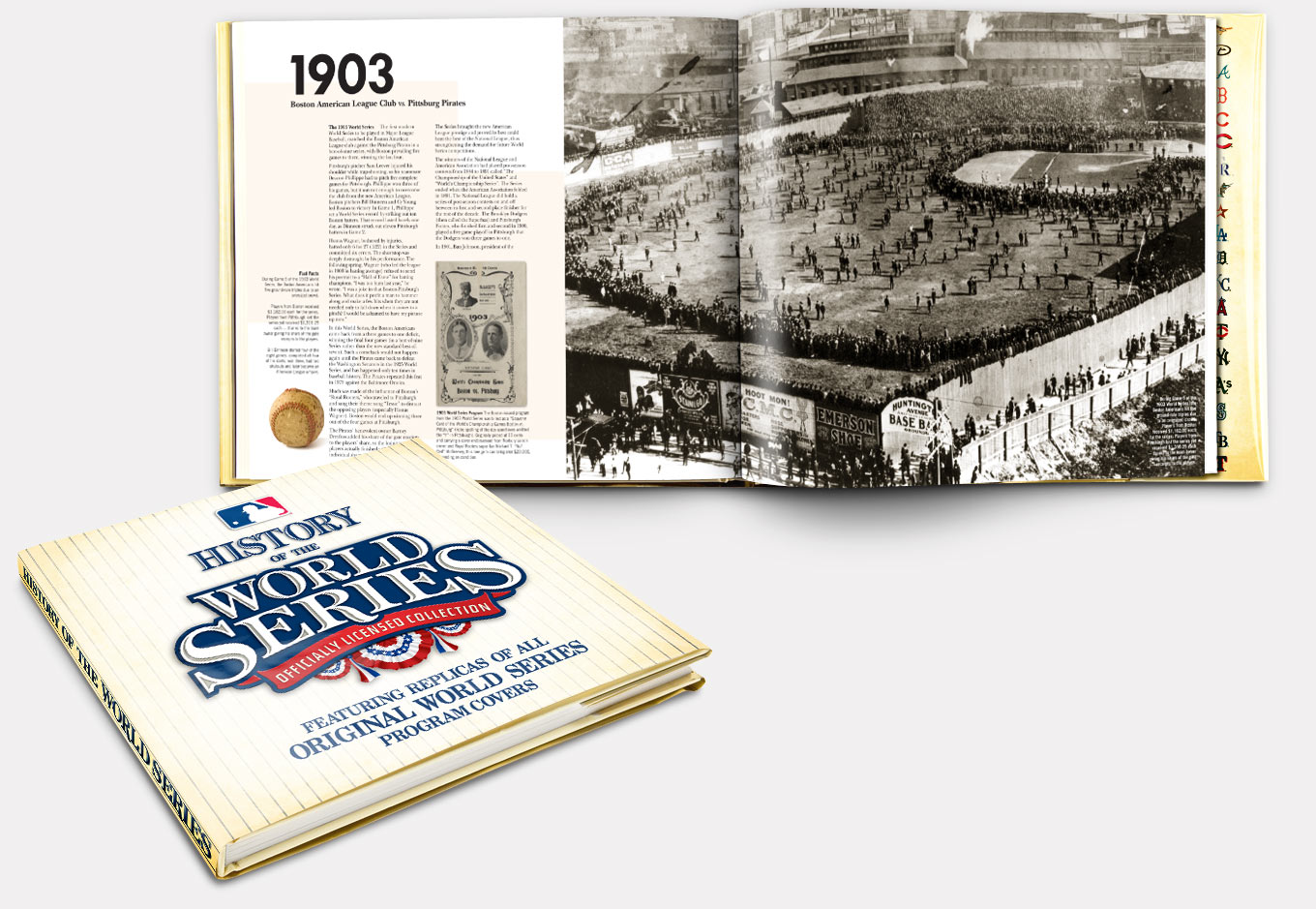 History of the World Series Book