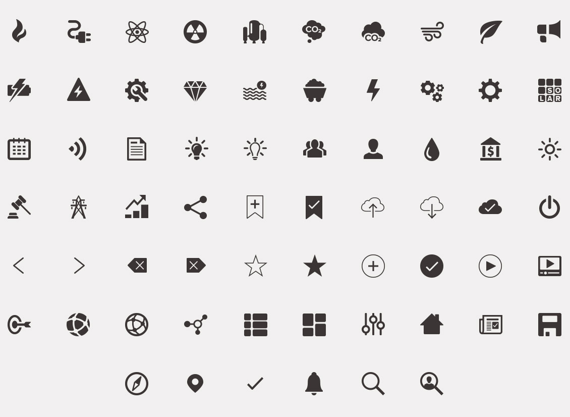 PennWell Hub Icons